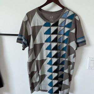 Armani exchange men T-shirt , size XL